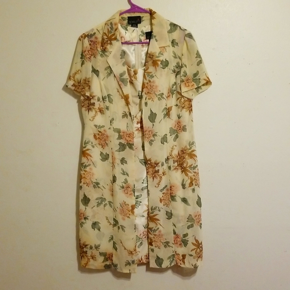 Dress with jacket